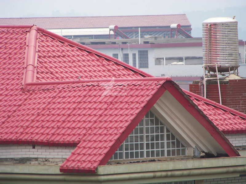 新型屋面建材合成樹(shù)脂瓦，傳統建筑用瓦的傳承替代建筑材料